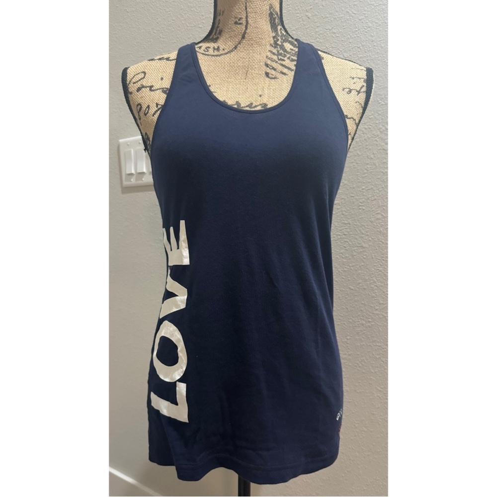 Peace Love World Racerback LOVE Tank